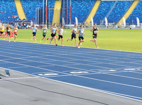 Pilska Gwda podczas Ogólnopolskiej Olimpiady Młodzieży - grafika