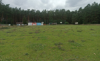 Sprzątali stadion po nawałnicy