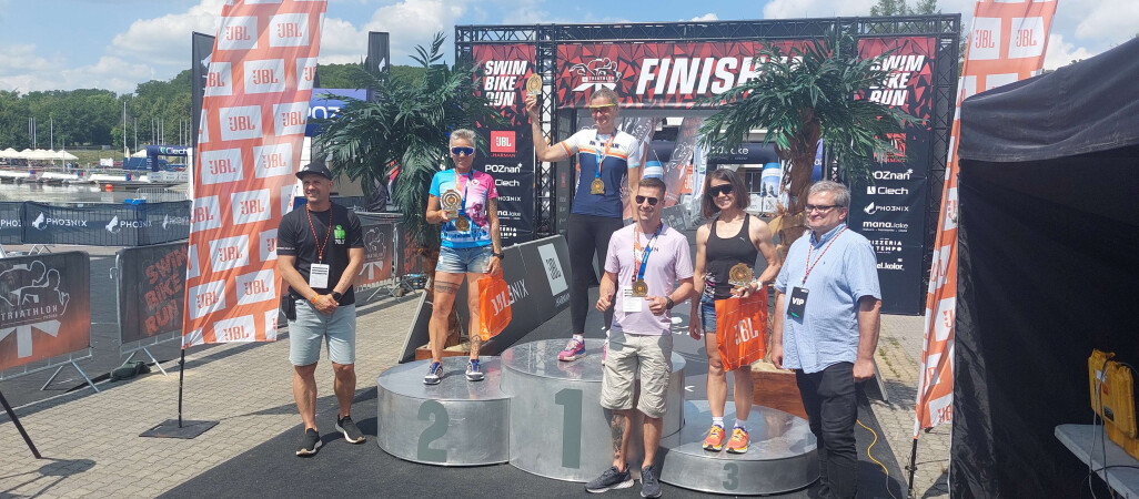 Anna Michalak z Piły ze złotym medalem na JBL Triathlon Poznań 2023!