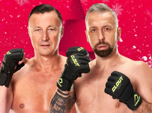 Jakub Wawrzyniak pokonał Tomasza Hajtę w Clout MMA - grafika