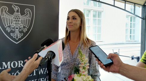 Klaudia Adamek otrzymała stypendium olimpijskie  - grafika