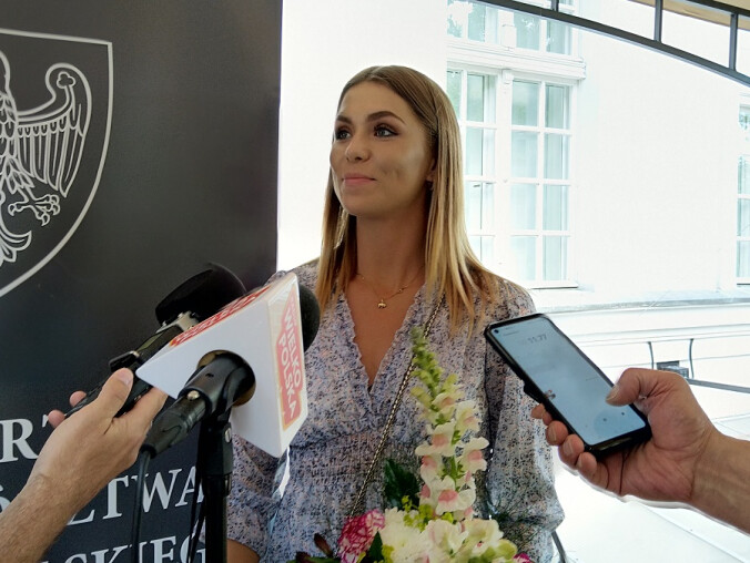 Klaudia Adamek otrzymała stypendium olimpijskie  - grafika