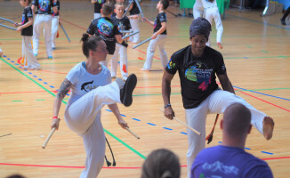 Zawody capoeira w Pile - ZDJĘCIA