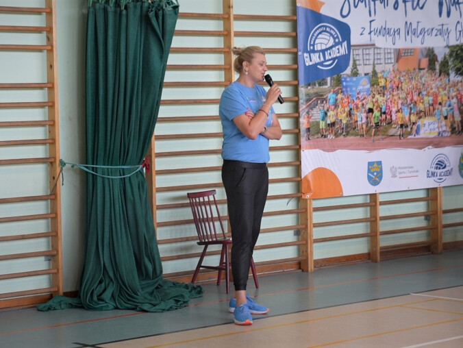 Obóz siatkarski Małgorzaty Glinki - grafika