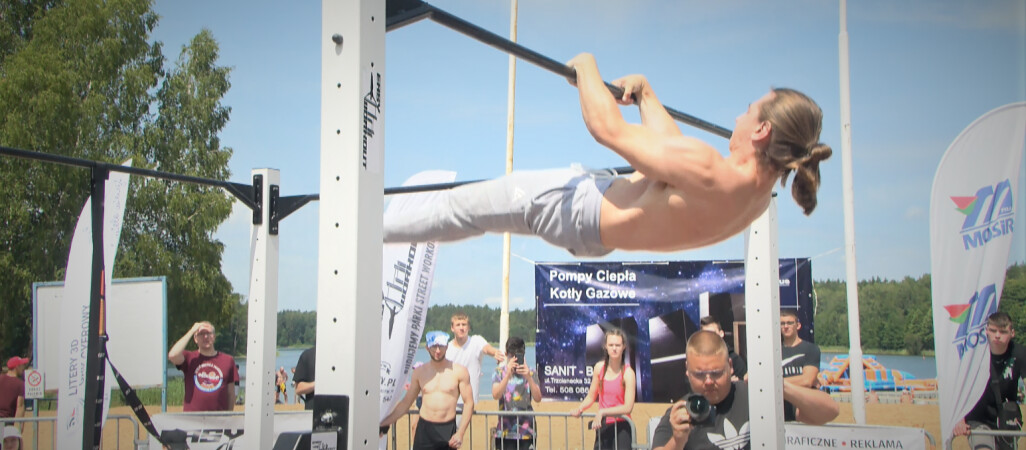 Zawody kalisteniki i street workout w Pile