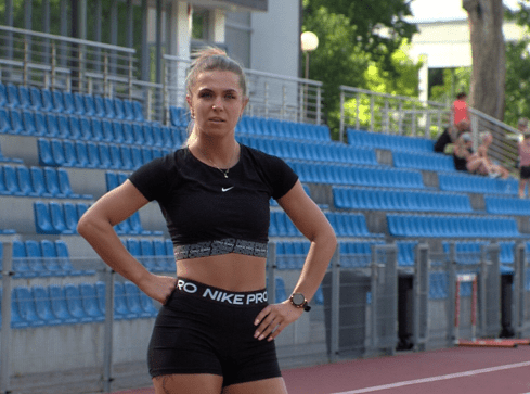 Klaudia Adamek wicemistrzynią kraju  - grafika