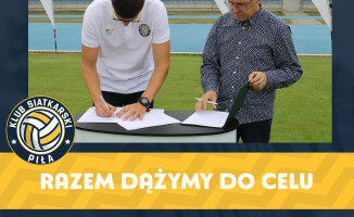 Klub Siatkarski Piła z dużym sponsorem