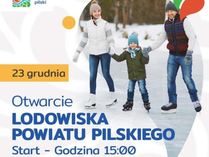 Lodowisko na Stadionie Powiatowym w Pile otwarte - grafika