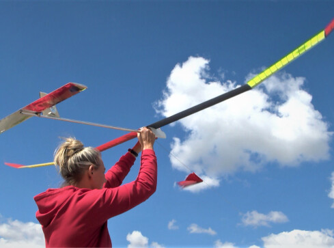 Modelarze na pilskim lotnisku - VIDEO  - grafika