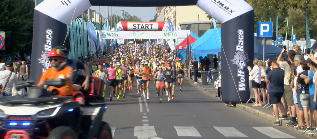 Za długa trasa i za mało wody. Półmaraton w Pile z problemami 