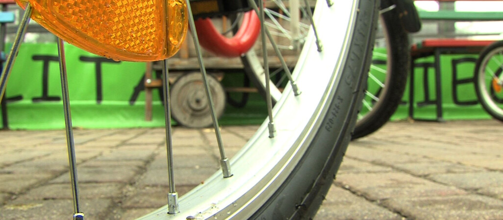 Przełaje w centrum miasta