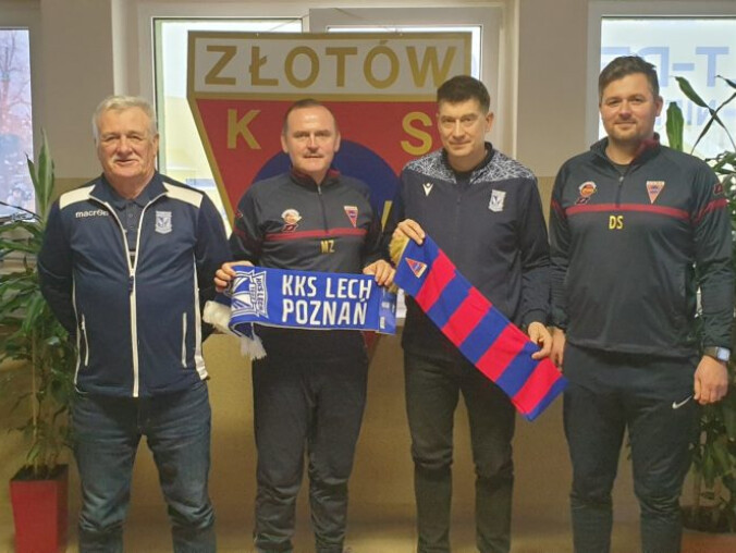 Sparta Złotów klubem filialnym Lecha Poznań  - grafika