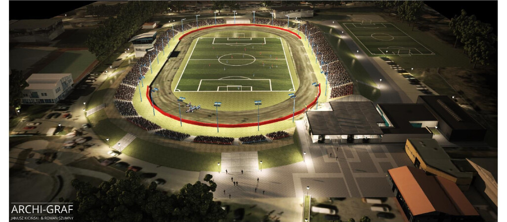 Stadion żużlowy do modernizacji i rozbudowy