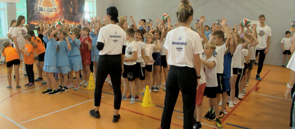 Wielka lekcja siatkówki z Małgorzatą Glinką