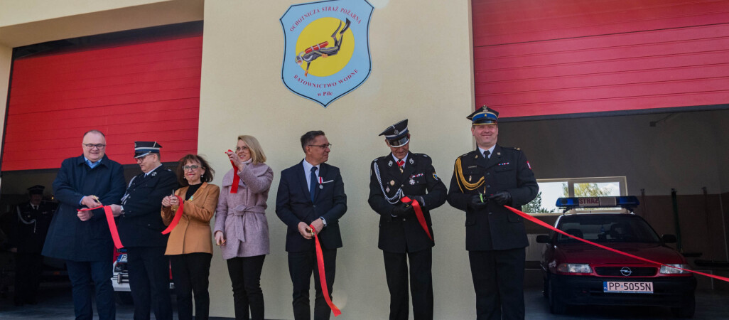 Uroczyste otwarcie wyremontowanej remizy OSP RW Piła 