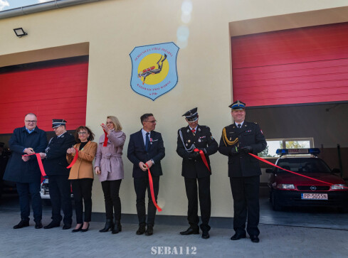 Uroczyste otwarcie wyremontowanej remizy OSP RW Piła  - grafika