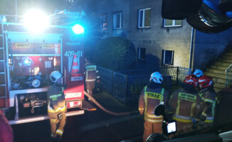 Dwoje poszkodowanych w pożarze kotłowni w Budzyniu