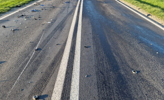 Śmiertelny wypadek motocyklisty