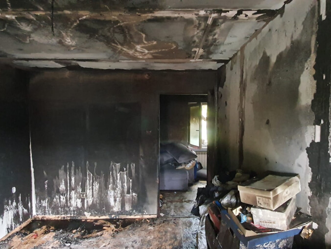 Pożar domu jednorodzinnego. Mieszkankę udało się uratować - grafika