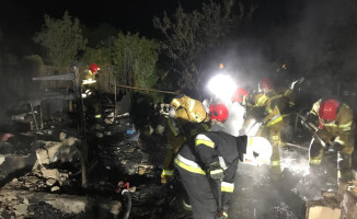 Tragedia na ROD Kalinka. W pożarze altany zginęły dwie osoby