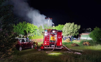 Tragedia na ROD Kalinka. W pożarze altany zginęły dwie osoby