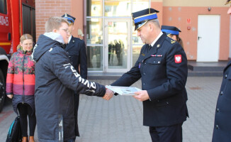 Strażacka nagroda za uratowanie życia 