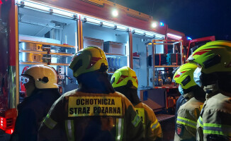 Nowy wóz strażacki za wysoką frekwencję trafił do Margonina 