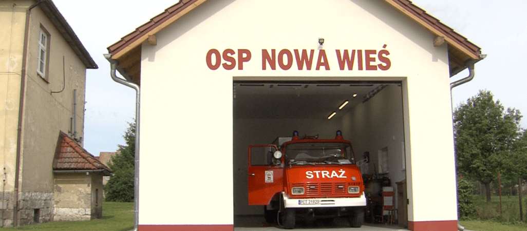 Nowa remiza strażaków w Nowej Wsi