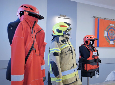 OSP Okonek z nowym sprzętem  - grafika