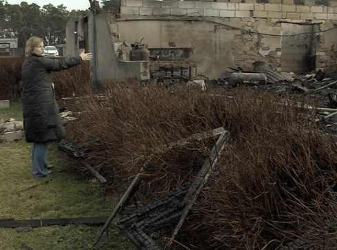 Rodzina z Szamocina straciła dom w pożarze  - grafika