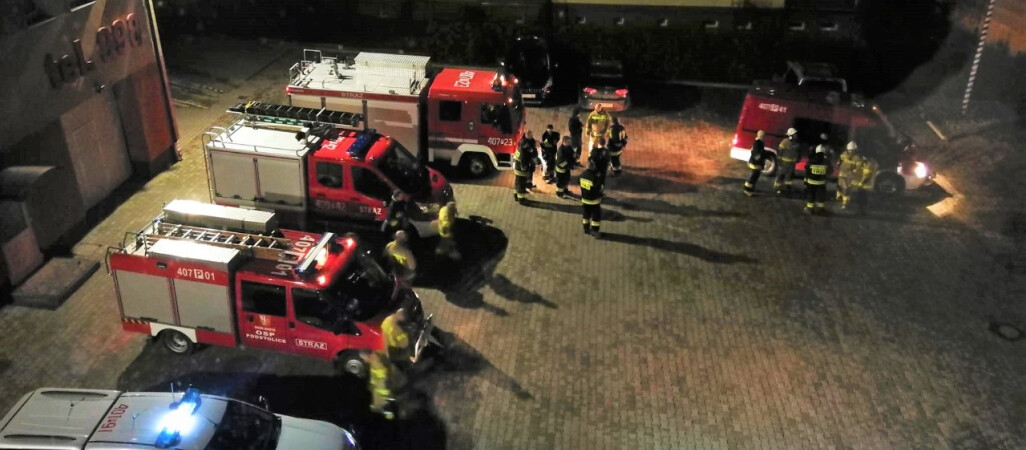 Strażacy odnaleźli w lesie zaginionego mężczyznę 