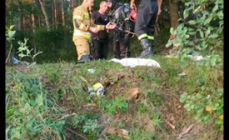 Wszedł do wody i zaginął. Poszukiwania nad jeziorem Płotki