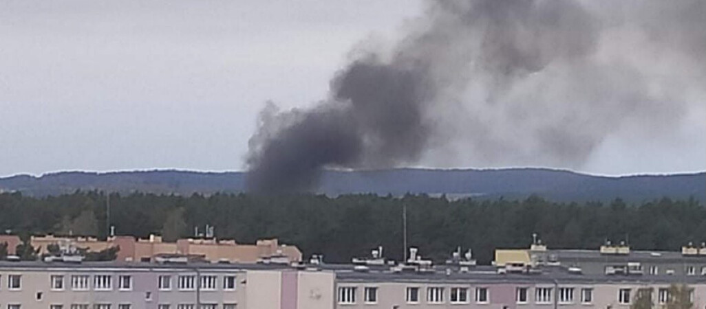 Pożar przy ul. Długosza