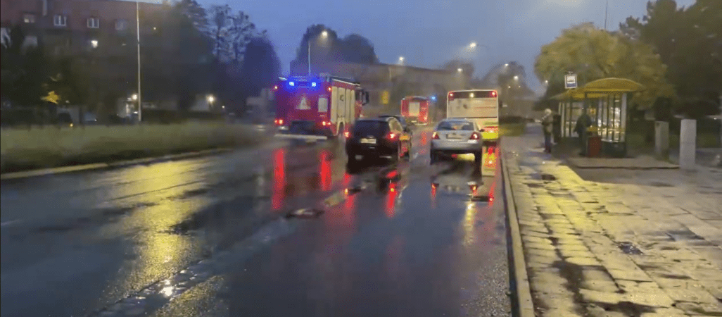 Groźny pożar poddasza - VIDEO 