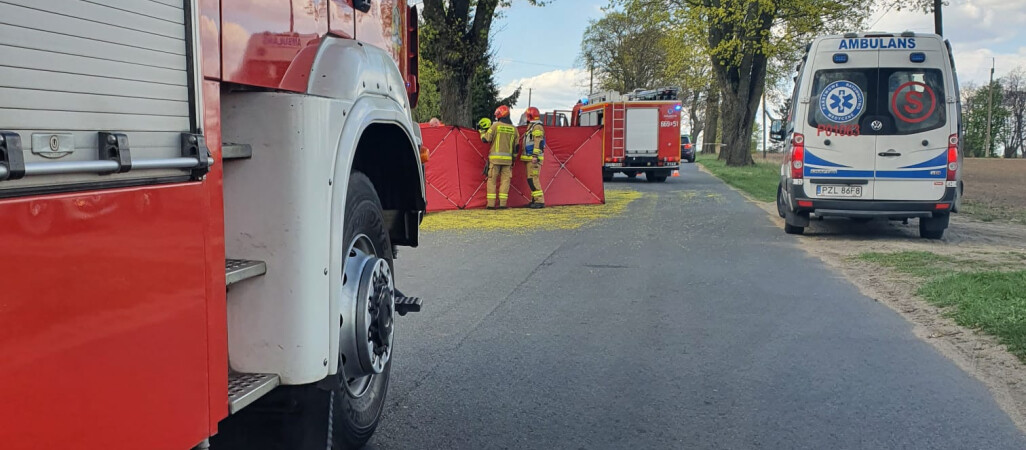 Śmiertelny wypadek w Starej Wiśniewce