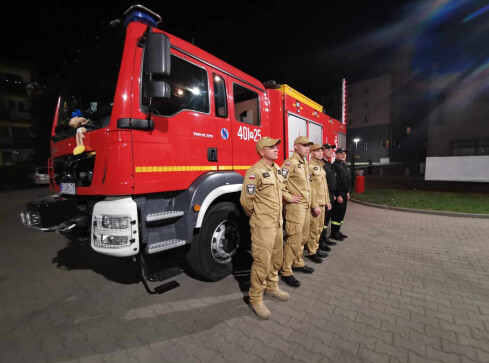 Strażacy z regionu będą walczyć z pożarami w Grecji - grafika