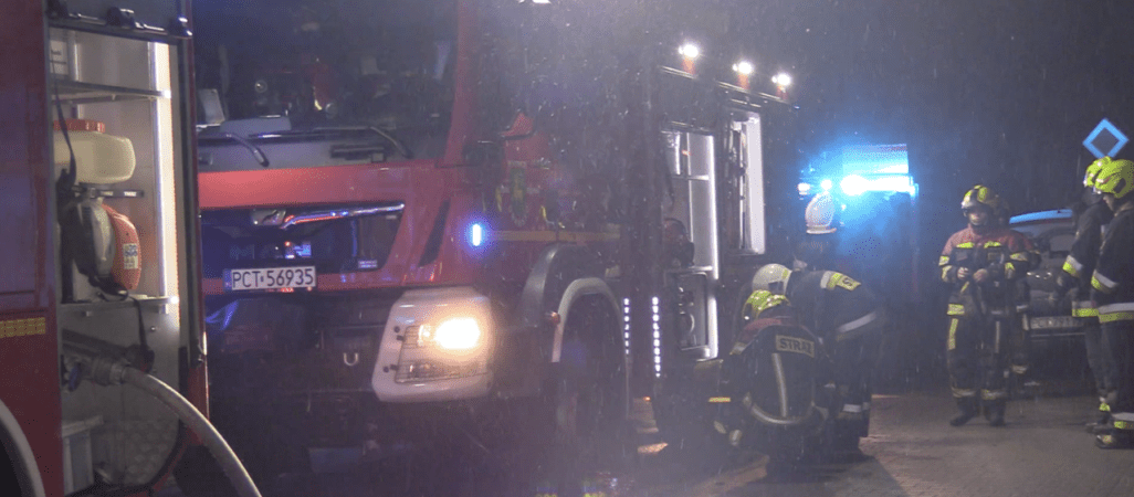 Pożar mieszkania. Ewakuowano 9 osób z kamienicy 