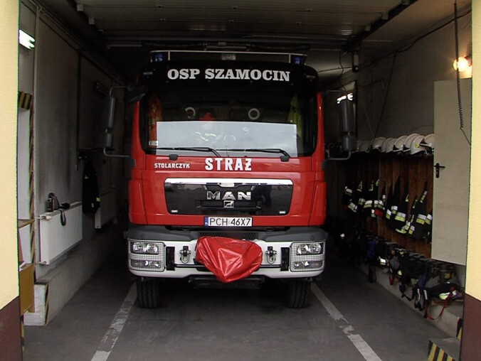 OSP Szamocin z budżetem obywatelskim  - grafika