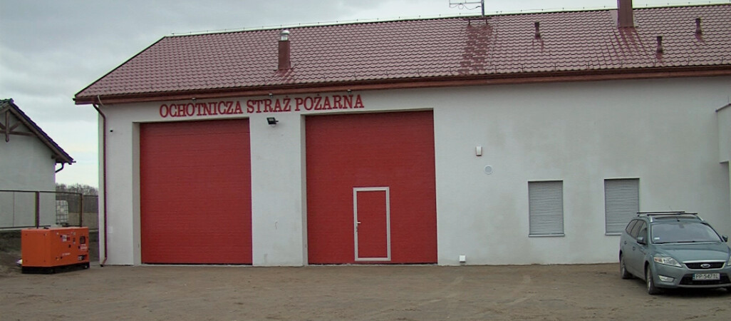 Ogień zabrał remizę strażakom. Wybudowali więc nową 