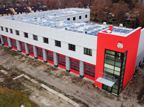 Zakończył się najtrudniejszy etap budowy strażnicy  - grafika