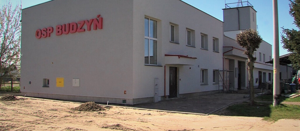 Trwa remont remizy Ochotniczej Straży Pożarnej w Budzyniu