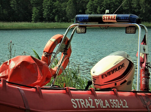 Łódź patrolowa dla Chodzieży - grafika