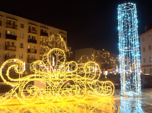 Już wkrótce nowe świąteczne światełka w Pile  - grafika