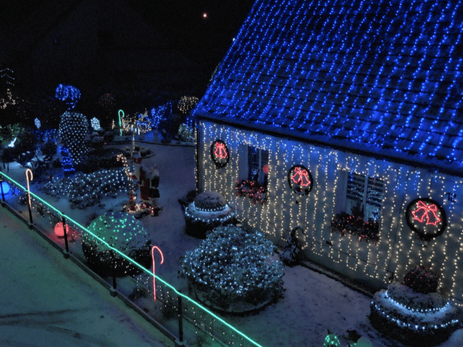 Najpiękniejszy świąteczny dom w regionie - VIDEO  - grafika