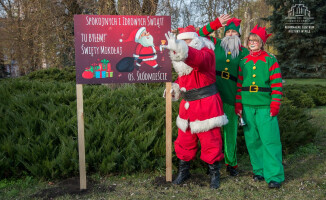 Wędrujący Mikołaj jeździł po Pile - ZDJĘCIA 