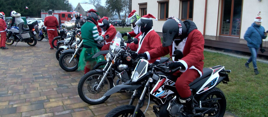 Mikołaje na motocyklach odwiedziły Dom Dziecka 