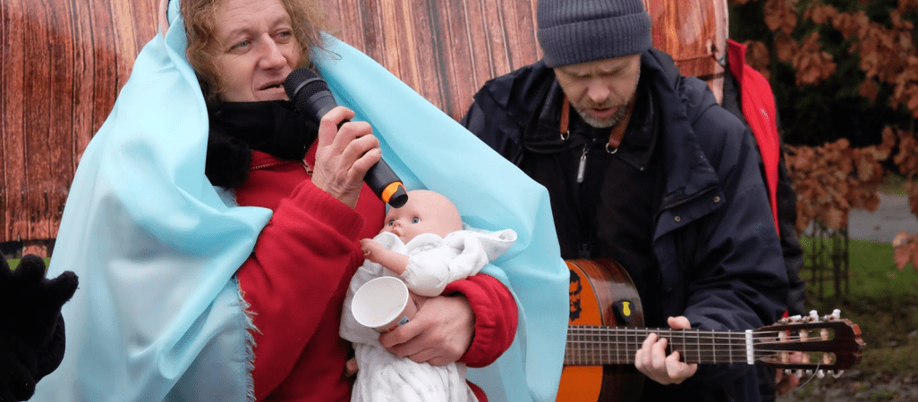 Jasełka osób bezdomnych w Pile [ZDJĘCIA]