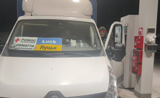 Dary z Piły trafiły do Łucka w obwodzie wołyńskim