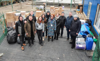 Dary z Piły trafiły do Łucka w obwodzie wołyńskim