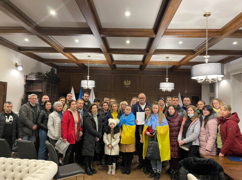 Pierwsi uchodźcy z Ukrainy rozlokowani w powiecie pilskim - grafika